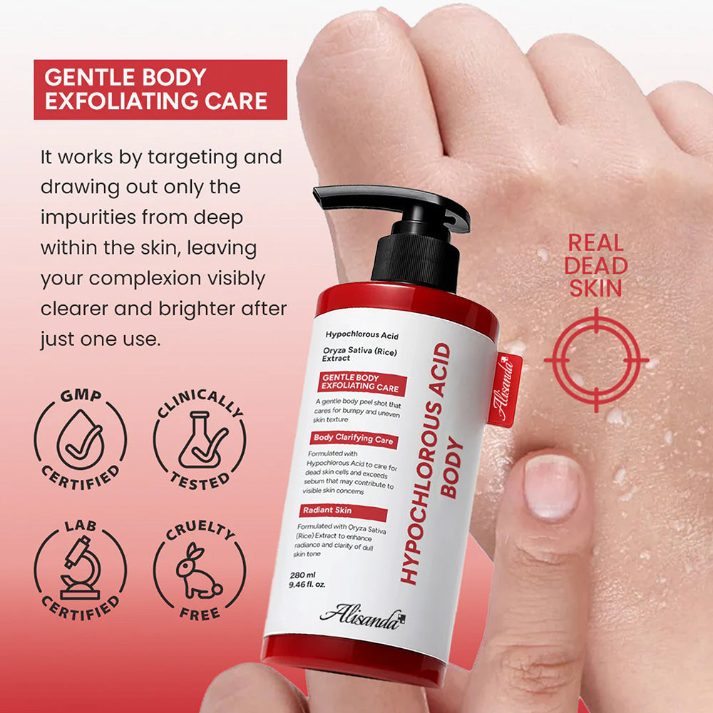 Hypochlorous Rice Duo Serum | Gentle Exfoliation & Hydrating Care for Clogged Pores & Rough Skin